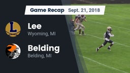 Recap: Lee  vs. Belding  2018