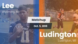 Matchup: Lee vs. Ludington  2018