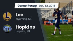 Recap: Lee  vs. Hopkins  2018
