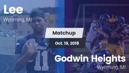Matchup: Lee vs. Godwin Heights  2018