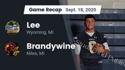 Recap: Lee  vs. Brandywine  2020
