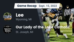 Recap: Lee  vs. Our Lady of the Lake Catholic  2022