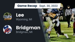 Recap: Lee  vs. Bridgman  2022