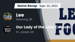 Recap: Lee  vs. Our Lady of the Lake Catholic  2023