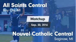 Matchup: All Saints Central vs. Nouvel Catholic Central  2016