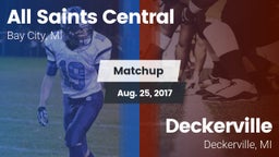 Matchup: All Saints Central vs. Deckerville  2017