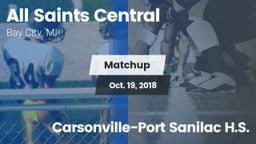 Matchup: All Saints Central vs. Carsonville-Port Sanilac H.S. 2018
