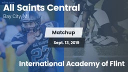 Matchup: All Saints Central vs. International Academy of Flint 2019