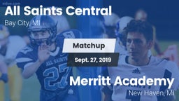 Matchup: All Saints Central vs. Merritt Academy  2019