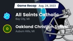 Recap: All Saints Catholic  vs. Oakland Christian School 2023