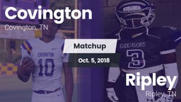 Matchup: Covington vs. Ripley  2018
