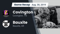 Recap: Covington  vs. Bauxite  2019
