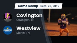 Recap: Covington  vs. Westview  2019