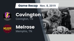 Recap: Covington  vs. Melrose  2019