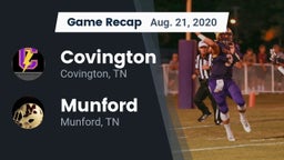 Recap: Covington  vs. Munford  2020