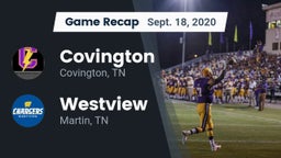 Recap: Covington  vs. Westview  2020