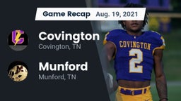 Recap: Covington  vs. Munford  2021