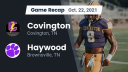 Recap: Covington  vs. Haywood  2021