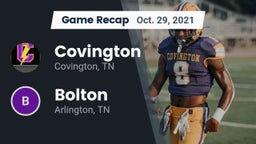 Recap: Covington  vs. Bolton  2021