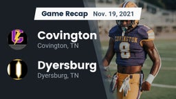 Recap: Covington  vs. Dyersburg  2021
