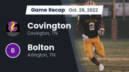 Recap: Covington  vs. Bolton  2022