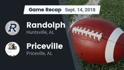 Recap: Randolph  vs. Priceville  2018