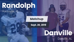 Matchup: Randolph vs. Danville  2019