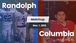 Matchup: Randolph vs. Columbia  2019