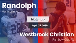 Matchup: Randolph vs. Westbrook Christian  2020