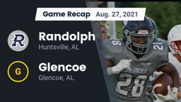 Recap: Randolph  vs. Glencoe  2021