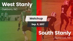 Matchup: West Stanly vs. South Stanly  2017