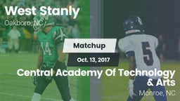 Matchup: West Stanly vs. Central Academy Of Technology & Arts 2017