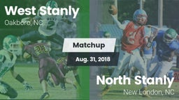 Matchup: West Stanly vs. North Stanly  2018