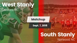 Matchup: West Stanly vs. South Stanly  2018