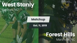 Matchup: West Stanly vs. Forest Hills  2019
