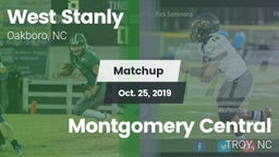 Matchup: West Stanly vs. Montgomery Central  2019