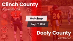 Matchup: Clinch County vs. Dooly County  2018