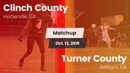 Matchup: Clinch County vs. Turner County  2018