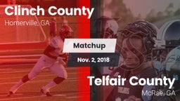 Matchup: Clinch County vs. Telfair County  2018