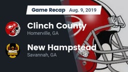 Recap: Clinch County  vs. New Hampstead  2019