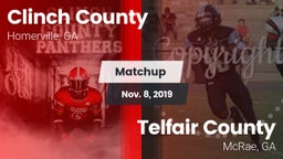 Matchup: Clinch County vs. Telfair County  2019