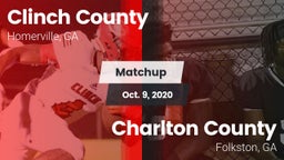 Matchup: Clinch County vs. Charlton County  2020