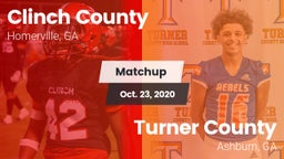 Matchup: Clinch County vs. Turner County  2020