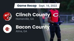 Recap: Clinch County  vs. Bacon County  2022