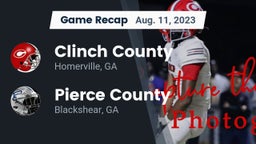 Recap: Clinch County  vs. Pierce County  2023