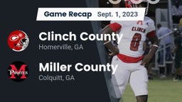Recap: Clinch County  vs. Miller County  2023