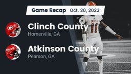 Recap: Clinch County  vs. Atkinson County  2023