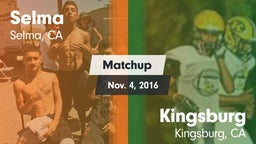Matchup: Selma vs. Kingsburg  2016