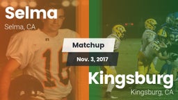 Matchup: Selma vs. Kingsburg  2017