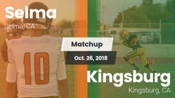 Matchup: Selma vs. Kingsburg  2018